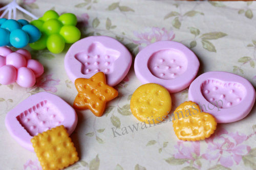 Stampi gomma siliconica set