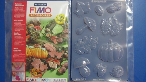 Fimo stampi autunno - fimo, art