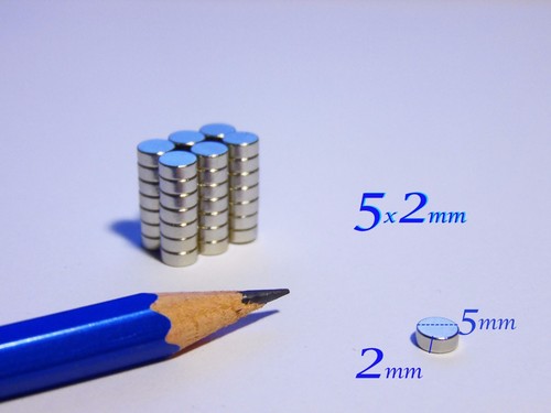 100 magneti neodimio 5x2 - , 5x2-