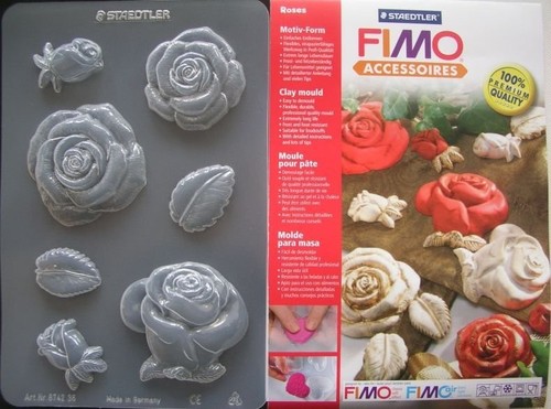 Fimo stampi rose art 8742 - stampi,