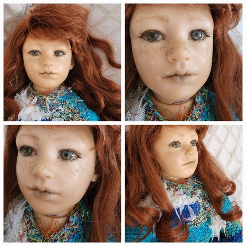 Rara bambola cernit capelli - bambola,