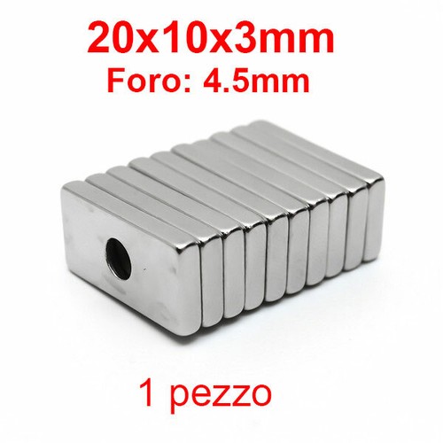Magnete forato neodimio - magnete,
