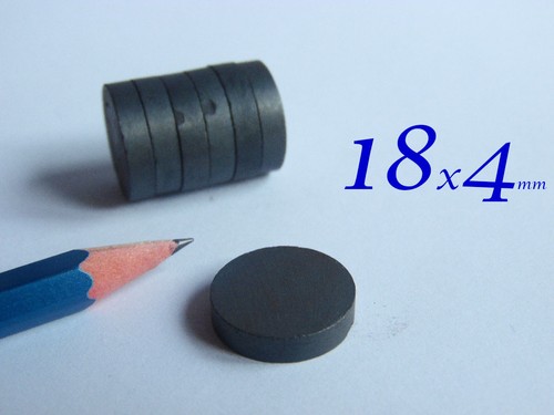 18x4mm magneti ferrite varie - ,