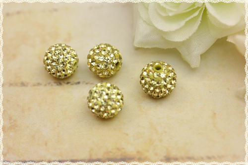 4pz perle forate - , con