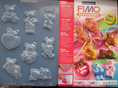 Fimo stampi orsetti art - stampi,